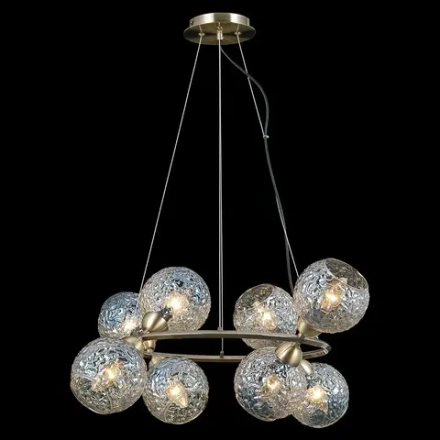 IL0452-8PASQ-79 AB светильник потолочный ILLUMICO, E14х8