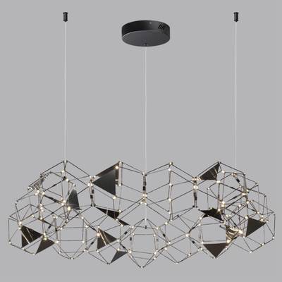 5087/68L L-VISION ODL25 505 черный хром/металл Люстра LED 68W 4000K 3740Лм TRELLIS