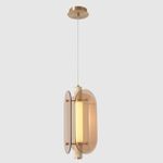 Светильник подвесной Crystal Lux AMARILLO SP18W LED BRASS 0120/218