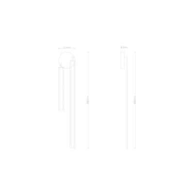 Декоративная подсветка Arte Lamp DABIH A2019AP-36BK, 1хLED