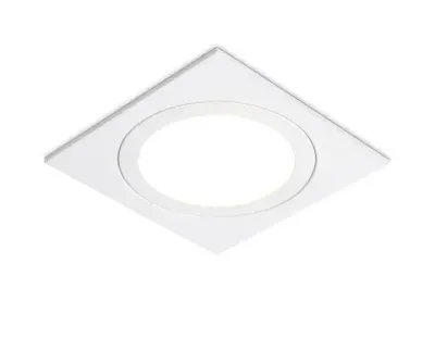 Светильник встраиваемый TN51824 WH белый GX53 max 15W 110*110*39