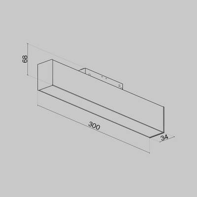 Трековый светильник Basis S35 4000K 12Вт 120°, TR012-2-12W4K-B. TM Maytoni