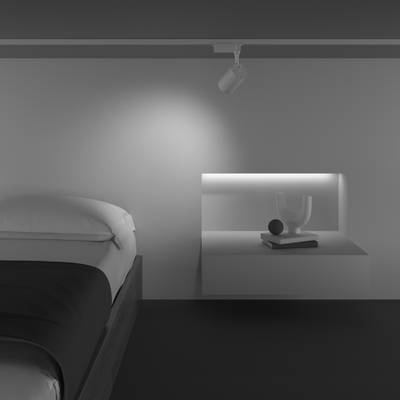 Трековый светильник Vuoro Unity 3000K 10Вт 60°, TR003-1-10W3K-W-W. TM Maytoni