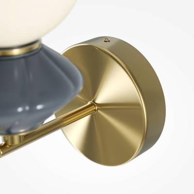 Настенный светильник (бра) Brosche 3000K 5Вт, MOD362WL-L5GR3K. TM Maytoni
