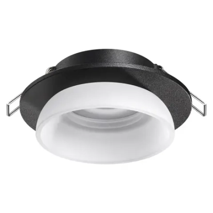 370721 SPOT NT21 581 черный Светильник встраиваемый IP20 GU10 9W 235V LIRIO