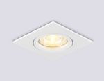 Светильник встраиваемый TN102455 WH белый GU5.3 85*85*28