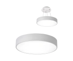 05460,01 Светильник Медина белый d60 h10 Led 48W (4000K) 2 типа крепления: потолочное и подвесное