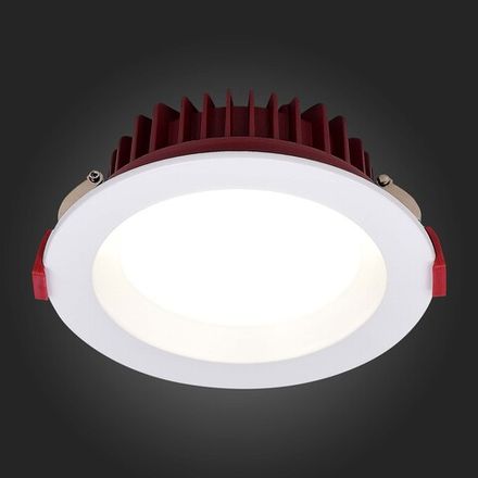 ST752.538.24 Св-к встр. Белый LED 1*24W 3000K 1 920Lm Ra80 100° IP44 D165xH54 100-240VV