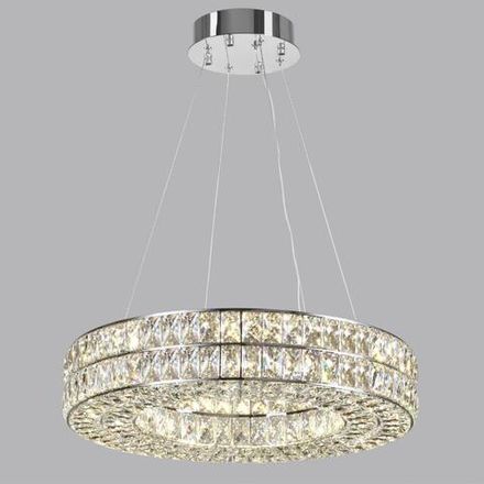 4927/52L L-VISION ODL24 599 хром/металл/хрусталь Люстра LED 52W 4000K 2971Лм PANTA