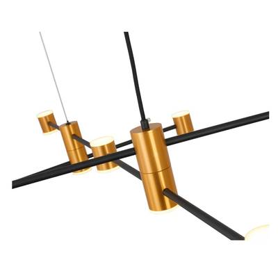 SL1596.423.22 Светильник подвесной ST-Luce Золотистый, Черный/Белый LED 22*3W 3000K