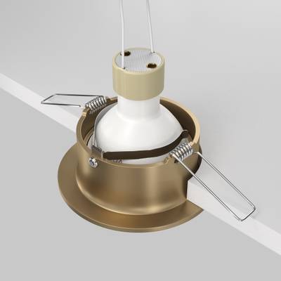 Встраиваемый светильник Slim GU10х1, DL027-2-01-MG. TM Maytoni