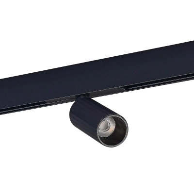 ST807.436.12 Магнитный трековый светильник Черный LED 1*12W 3000K 550Lm Ra>90 IP20 D50xH173 48VV