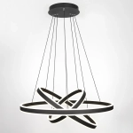 Citilux Дуэт CL719681 LED Люстра подвесная с пультом Чёрная