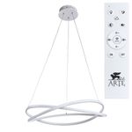 Подвесная люстра Arte Lamp SWING A2522SP-2WH, 1хLED