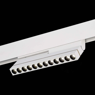 ST805.546.12 Магнитный трековый светильник Белый LED 1*12W 4000K 500Lm Ra>90 36° IP20 L220xW22xH117 48VV