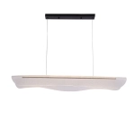08020-120AS,19 Подвес Майра черный w120*24 h150 Led 37W (3000K)