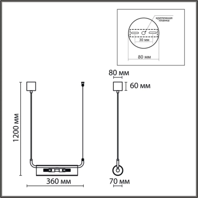 6560/2 SUSPENTIONI LN25 239 золотой/прозрачный/металл/стекло Подвес G9 2*20W 220V TORONTO
