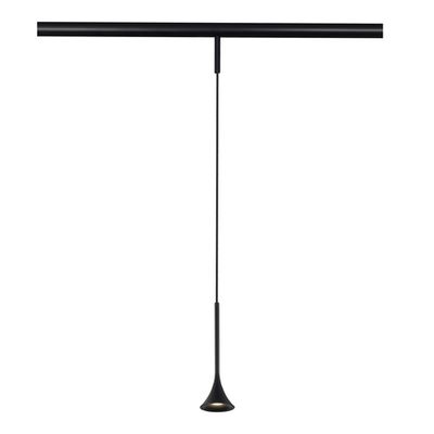 ST688.446.05 Магнитный трековый светильник Черный LED 1*5W 4000K Lm Ra>90  IP20 D70xH225 24V