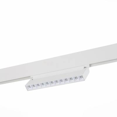 ST364.536.12 Магнитный трековый светильник белый LED 1*12W 3000K 1 009Lm Ra&gt;80 36° IP20 L219xW22xH108 48V
