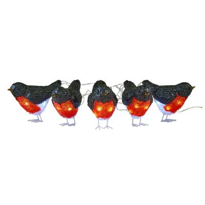 ULD-M1713-040/STA WHITE IP20 BIRDS5 Фигура светодиодная «Птички», 5 штук, 17х13см, 40 светодиодов. Белый свет. Провод прозрачный. TM Uniel