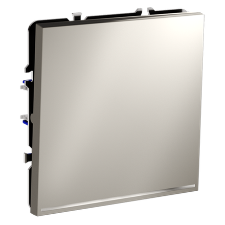 VLS010203 Выключатель встраиваемый VOLTUM S70 одноклавишный с подсветкой 10А, (кашемир) (ТМ Maytoni)