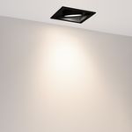 Светильник MS-VORTEX-BUILT-S140x140-30W Day4000 (BK-BK, 50 deg, 230V) (Arlight, IP20 Металл, 5 лет)