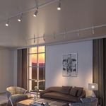 Basic System Трековый светильник GU10 Svit хром матовый MRL 1013