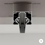 Магнитный шинопровод для натяжного потолка Arte Lamp LINEA-ACCESSORIES A473206