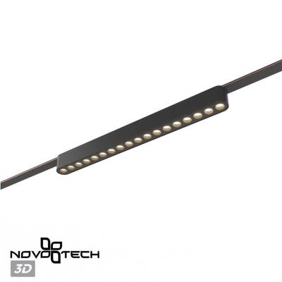359460 SHINO NT24 000 черный Трековый смарт-светильник для низковольтного шинопровода с двумя режимами работы IP20 LED 18W 24V 3000-6000K EASY