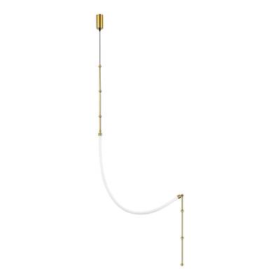 SL6132.301.20 Светильник настенно-потолочный ST-Luce Латунь/Белый LED 1*20W 3000K