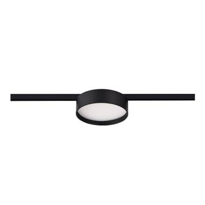 ST670.436.12 Магнитный трековый светильник Черный LED 1*12W 3000K 500Lm Ra&gt;80 100° IP20 D113xH34 24V