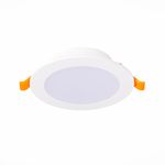 ST210.538.08 Св-к встр. Белый LED 1*8W 3000K 640Lm Ra80 110° IP20 D120xH30 220-240V