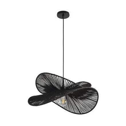 8382/1 ECO LN26 320 черный, металл/джутовый шнур Подвес E27 40W 220V ROPE