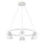 8254/6 COMFI LN25 белый, металл Светильник подвесной LED GX53 6*7W 220V LUAZANA