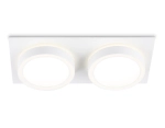 Светильник встраиваемый TN52423/2 WH/FR белый/белый матовый GX53 max 12W 210*105*45