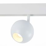 ST354.536.12 Магнитный трековый светильник белый LED 1*12W 3000K 680Lm Ra&gt;80 36° IP20 L120xW100xH195 48V