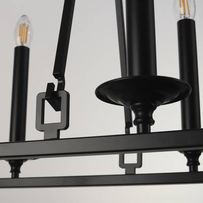 Citilux Маркиз CL471245 Люстра замковая подвесная Чёрная