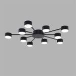 8344/10C COMFI черный, металл Люстра GX53 LED 10*7W 220V TORINA