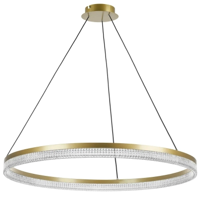736181 Люстра ROTONDA 51W LED 2808LM 180G ЛАТУНЬ 3000K
