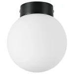 812017 Люстра GLOBO 1х40W E14 matt black/white Lightstar