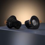 Светильник встраиваемый светодиодный Even 7W 4000K черный 25094/LED