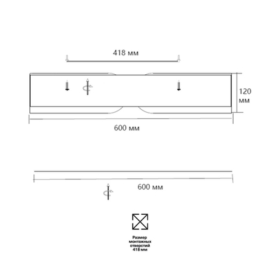 7721/100L AVRA LED SN 597 Светильник металл/пластик/белый/черный/дерево LED 100Вт 3000-6000K D600 IP20 пульт ДУ CORAGGIO