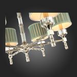 SL1121.103.06 Люстра подвесная ST-Luce Никель/Оливковый E14 6*40W