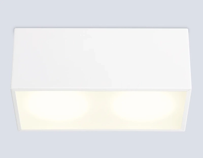 Светильник накладной TN6534/2 WH белый IP44 GX53/2 200*100*80
