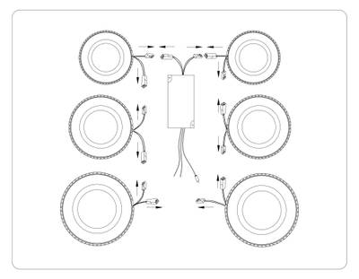 Потолочный светодиодный светильник с пультом FA8874/4+2 WH белый 3000K-6400K 76W 800*570*165 (ПДУ ИК)