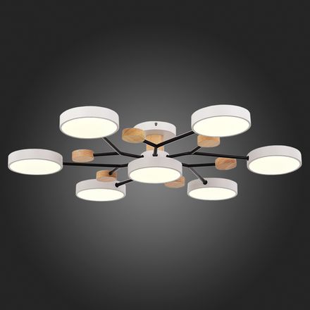 SLE6006-502-07 Светильник потолочный Белый/Белый LED 7*12W 3000K/4500K/6000K
