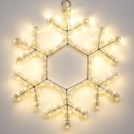 Фигура ARD-SNOWFLAKE-M7-450x375-108LED Warm (230V, 6.5W) (Ardecoled, IP65)