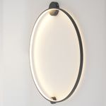 Бра Crystal Lux REAL AP35W LED BLACK 2791/435