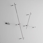 Шинопровод 1м Flarity черный, TRX154-111B. TM Maytoni