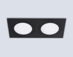 Светильник встраиваемый TN6615/2 BK черный IP44 GX53/2 max 15W 215*110*24
